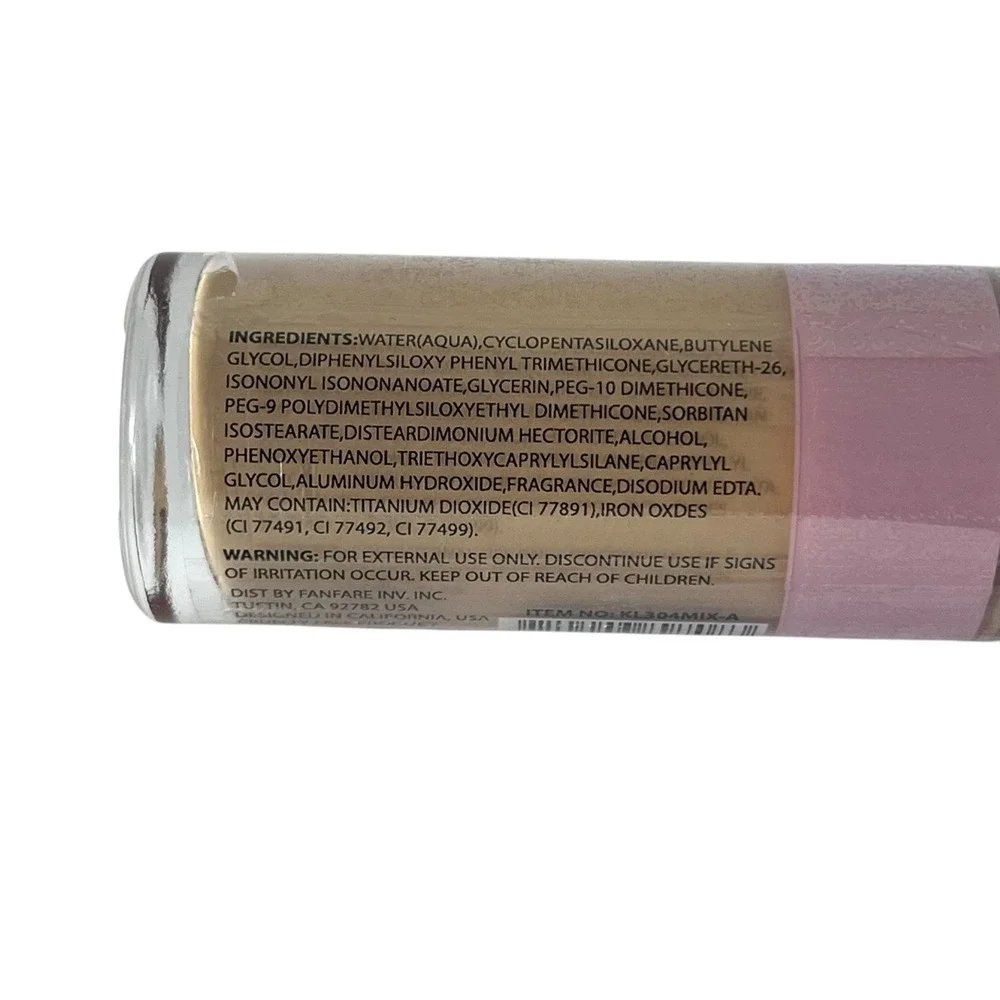Amuse Faultless Full Coverage Foundation KL304A-4‎ Cruelty Free 1.06 oz